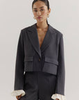 HARPER & YVE BLAZER IVY-BL GREY