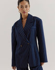 HARPER & YVE BLAZER ANNE-BL BLUE STRIPE