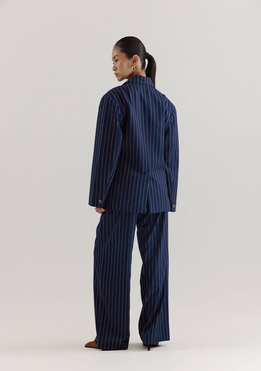 HARPER & YVE PANTS ANNA-PA BLUE STRIPE