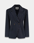 HARPER & YVE BLAZER ANNE-BL BLUE STRIPE