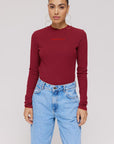 HARPER & YVE TOP CAMMY-LS RED CRUSH