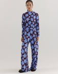 HARPER & YVE TOP JEFF-LS LONGSLEEVE BLUE BLOSSOM