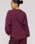 HARPER & YVE SWEATER RHINE-SW WINE BERRY