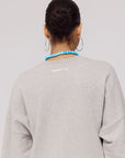 HARPER & YVE SWEATER VARSITY-SW GREY MELEE