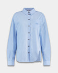 HARPER & YVE BLOUSE MELINA-LS BLUE STRIPE