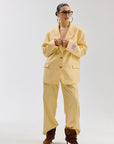 HARPER & YVE BLAZER ANNA BUTTER YELLOW