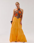 HARPER & YVE ROK JONNA SKIRT BLAZING ORANGE