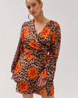 HARPER & YVE BLOUSE FLORA LEXIE LEOPARD BLOOM