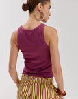 HARPER & YVE TANKTOP YENN-SS TOP CASSIS