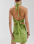 HARPER & YVE JURK SORA-DR GREEN SEQUIN
