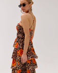 HARPER & YVE JURK DINA DRESS LEXIE LEOPARD BLOOM