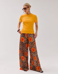HARPER & YVE PANTS MEIKE LEXIE LEOPARD BLOOM