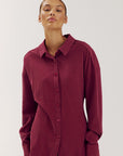 HARPER & YVE BLOUSE HELENA-LS RUMBA RED