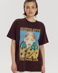 HARPER & YVE T-SHIRT MOODY-SS HOT FUDGE