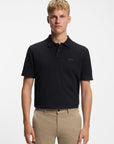 BOSS MEN POLO PRIME PIQUE LOGODETAIL DARK BLUE