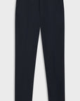 BOSS MEN PANTS SLIM FIT COTTON MIX STRETCH DARK BLUE