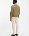BOSS MEN JAS C-UBON JACKET WITH QUILTED FRONT KHAKI
