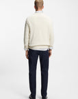 BOSS MEN PULLOVER KERBERT INTARSIA MERKEMBLEEM NATURAL