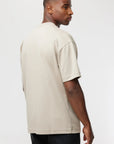 GENTI T-SHIRT RELAXED FIT TECH JERSEY BEIGE