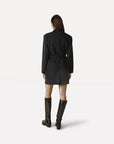ANOTHER-LABEL DRESS JILLI BLAZERDRESS BLACK
