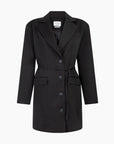ANOTHER-LABEL DRESS JILLI BLAZERDRESS BLACK