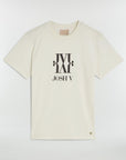 JOSH V T-SHIRT JV DORIE MONOGRAM OFF WHITE