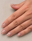 FREAKY NAILS GELNAGELS PRESS-ON LIGHTPINK POLKA DOTS ♥