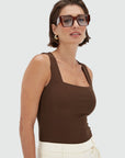 JOSH V TOP LINDE DARK BROWN
