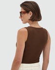 JOSH V TOP LINDE DARK BROWN