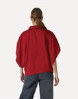 ANOTHER-LABEL BLOUSE LUCY SHIRT S/S POMEGRANATE