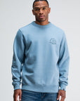 BUTCHER OF BLUE SWEATER ARMY FRAT CREW HORIZON BLUE