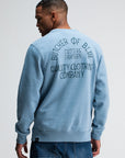 BUTCHER OF BLUE SWEATER ARMY FRAT CREW HORIZON BLUE