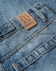 JOSH V JEANS MASON TAPERED FIT MID RISE DARK BLUE DENIM