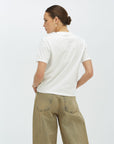 JOSH V T-SHIRT NOMA MET TREKKOORD OFF WHITE