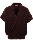 PENN&INK N.Y PULLOVER JUMPER AUBERGINE MELANGE