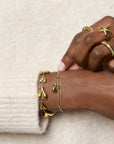 MY JEWELLERY ARMBAND DUBBEL MOMMY TO BE GOLD