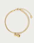 MY JEWELLERY ARMBAND DUBBEL MOMMY TO BE GOLD