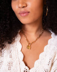 MY JEWELLERY SIERADEN KETTING SCHAKEL LOVE LOCK GOUD