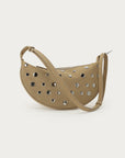 MY JEWELLERY TAS CROSSBODY WITH STUDS BEIGE