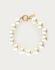 MY JEWELLERY SIERADEN ARMBAND PARELS GLAS WIT