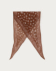 MY JEWELLERY SJAAL MET BANDANA-PRINT BROWN