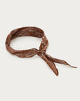 MY JEWELLERY SJAAL MET BANDANA-PRINT BROWN
