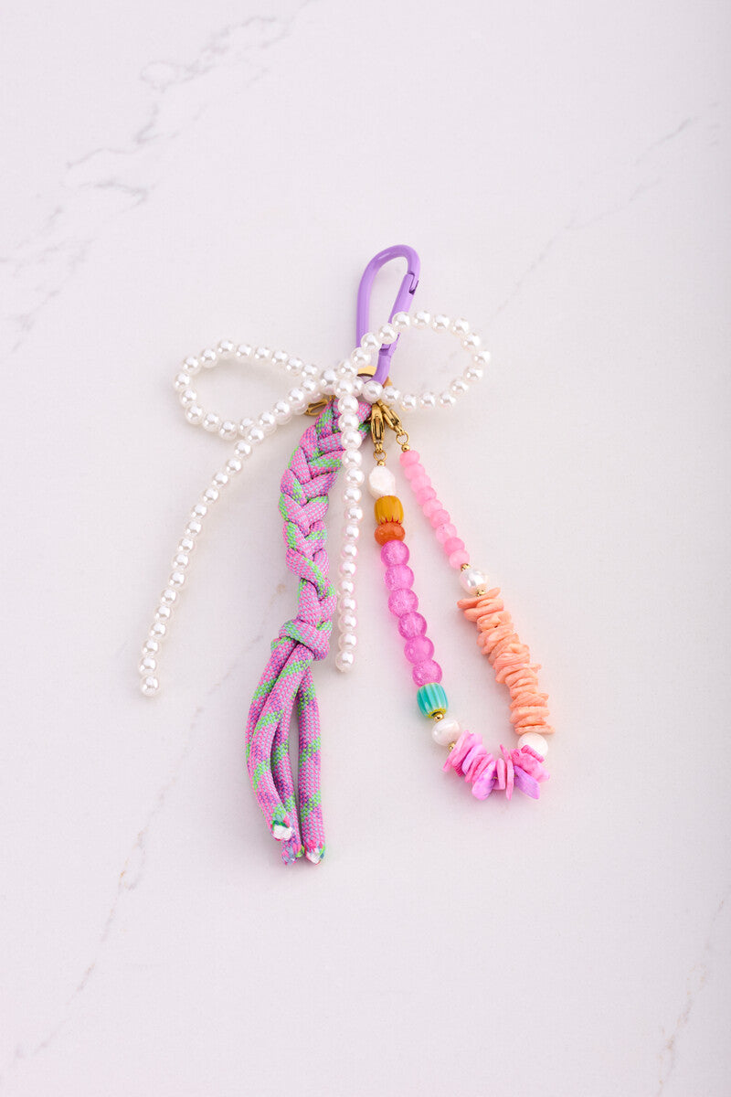 MY JEWELLERY SIERADEN BAG CHARM MET KRALEN PAARS