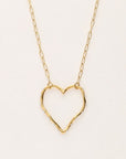 MY JEWELLERY SIERADEN KETTING SCHAKEL OPEN HART EN IMITATIEPARELS GOUD