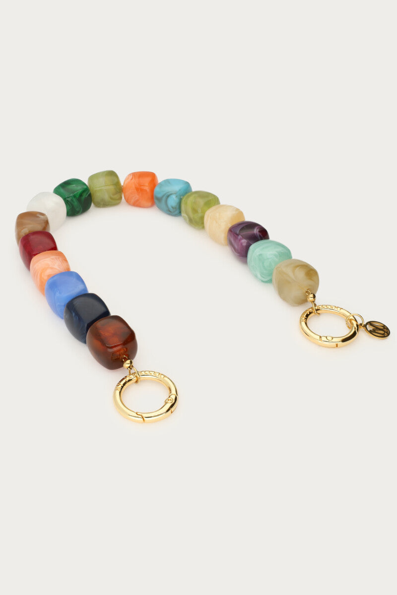 MY JEWELLERY TELEFOONKOORD STATEMENT PEARLS MULTICOLOR