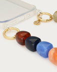 MY JEWELLERY TELEFOONKOORD STATEMENT PEARLS MULTICOLOR