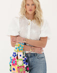 MY JEWELLERY SIERADEN TAS CROCHET HANDTAS MULTICOLOR