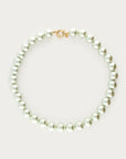 MY JEWELLERY SIERADEN KETTING PAREL GLAS LICHTGROEN