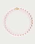MY JEWELLERY SIERADEN KETTING PAREL GLAS ROZE