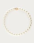 MY JEWELLERY SIERADEN KETTING PAREL GLAS WIT